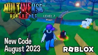 Roblox Multiverse Defenders New Code August 2023