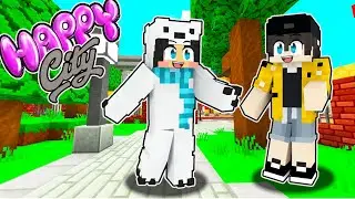 THE HAPPY CITY in Minecraft!😍 | Tagalog | (ANG BAGONG ADVENTURE!)