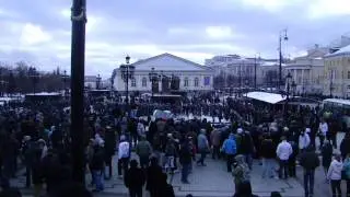 Манежная Площадь 2010 + Драка в Метро