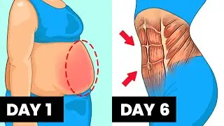 Day 6 | STANDING EXERCISE FOR FLAT STOMACH NO JUMPING | STUBBORN FAT BURN PLAN FOR BEGINNERS