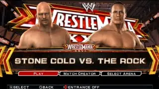 STONE COLD VS. THE ROCK (SMACKDOWN VS RAW)