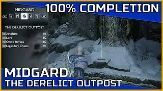 God of War Ragnarök - The Derelict Outpost (Midgard) - 100% Completion