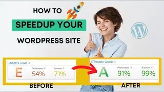 WordPress Website Speed Optimization Free | Grade A 100% |  2022 | Nitropack | GTmatrix Pageinsights