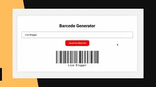 How To Build A Barcode Generator Using HTML, CSS & JavaScript