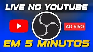 Como Fazer Live no Youtube EM 5 MINUTOS (Configuração Automática)  - OBS Studio Tutorial