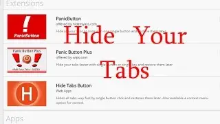 How To Hide All Tabs on Google Chrome||Hide Your Tabs