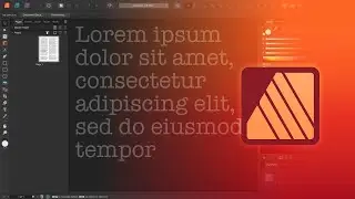 How to Add and Edit Lorem Ipsum Filler Text in Affinity Publisher V2