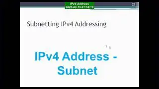 IPv4 Subnetting