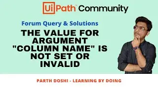 The value for argument 