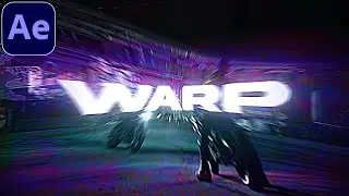 Warp Zoom Transition - After Effects Tutorial (NO PLUGINS)