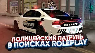 ПОЛИЦЕЙСКИЙ ПАТРУЛЬ В ПОИСКАХ ROLEPLAY на TRINITY RP в GTA SAMP