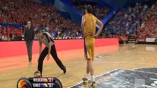 Ben Madgen Double Flopping Tech Foul Ejection