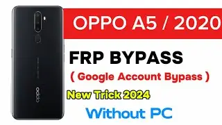 Oppo A5 2020 Frp Bypass | Without Pc |Oppo A5 Frp Unlock New Trick 2024 Easy Method💯✅