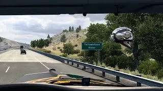 American Truck Simulator, Can you find a fisherman?, ATS #shorts