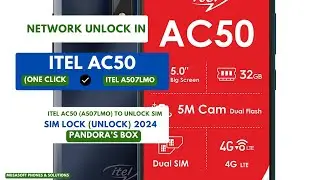 NETWORK|SIM LOCK UNLOCK IN ITEL AC50|ITEL A507LM0 ALL SIM LOCKED UNLOCK PERMANENTLY 2024