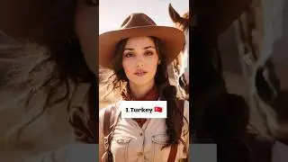 Top 10 Muslim Countries With The Most Beautiful Women 💜 #shorts #shortvideo