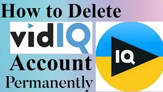 How to Delete VidiQ Account Permanently from Youtube Channel | Remove VidiQ Extension  