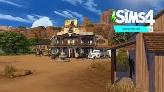 Nectar Shop • Horse Ranch Expansion Pack • The Sims 4 • No CC | Speed Build