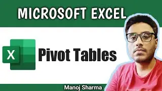 Pivot tables in Excel