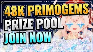 48K PRIMOGEMS PRIZE POOL! JOIN NOW! Genshin Impact NEW Contest Available for Asia and TW, HK, MO