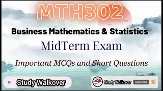 MTH302 Midterm Exam|MTH302 midterm past paper|MTH302 Midterm Quiz|