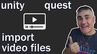 Unity XR - How to add videos in Unity