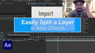 How to Split a Layer in After Effects