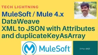 MuleSoft-How to Convert XML to JSON with attributes and repeated object with array using DataWeave