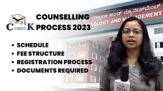 COMEDK COUNSELLING PROCESS 2023 | REGISTRATION PROCESS