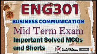 ENG301 MidTerm || eng301 midterm prepration || 