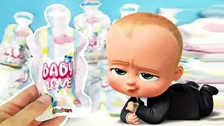 Сюрпризы ЛЮБИМЫЕ КАРАПУЗЫ 2023 от СБАБАМ! Игрушки, новая серия Sbabam BABY LOVE Surprise unboxing