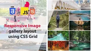 Responsive Image Gallery Layout Using CSS Grid