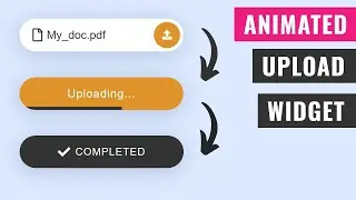 [ HTML | CSS ]  UI Upload Widget