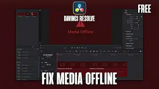 How to Fix the Media Offline Error in DaVinci Resolve | Free