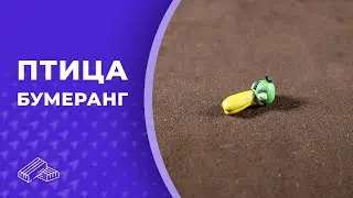 Птичка бумеранг из игры Angry Birds 👏 Пластилин