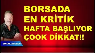 Borsada en kritik hafta başlıyor! | Dolarda bekleyiş!!