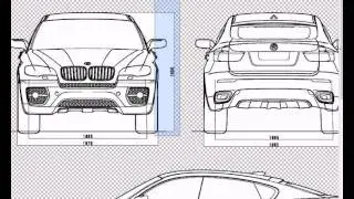 How to model a car in 3DS MAX - 1  Intro and Preparing the blueprints