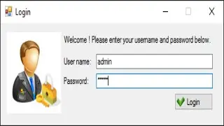 C# Tutorial - Add Pictures, Icons to Windows Forms, UI Design Login Form | FoxLearn