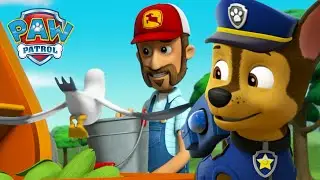 Pups save Farmer Al's corn silo from the hungry birds! - PAW Patrol Cartoons for Kids Compilation