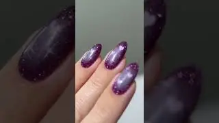 Aura Purple Nails