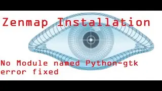 How to install Zenmap on kali2020 ? | no module named gtk error fixed