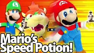 Crazy Mario Bros: Mario's Speed Potion!