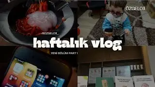 VLOG PART 1 | Palette 7.77 saç boyamaak, Tabiki Yağız olmadan olmaz, Bol çalışmalı ve alışverişli