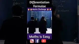 Differentiation Formulas for class 11, 12 JEE, NEET | Maths Challenge 