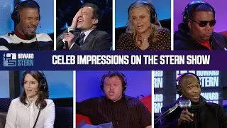 Guests Show Off Their Celebrity Impressions on the Howard Stern Show