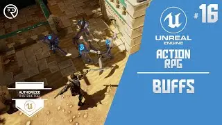 Unreal Engine 5 Tutorial -  Action RPG Part 16: Buffs