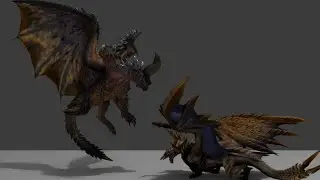 Brutal Primordial Malzeno VS Ruiner Nergigante TURF WAR!