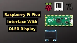 Raspberry Pi Pico with OLED Display  #raspberrypi #raspberrypipico