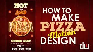 Pizza Ad Animation  After Effects Tutorial #pizzaad #foodadvertisment