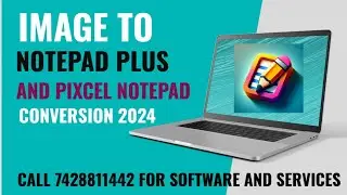 Now Convert Any Cursive Handwritten Image Easily into Notepad Plus or Pixcel Notepad Data Entry